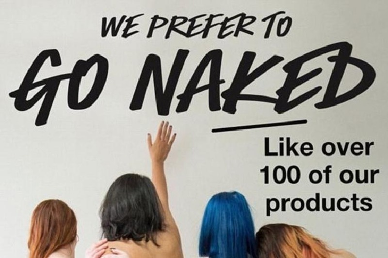Lush 的营销策略 - 案例研究 - 营销活动 - Go Naked